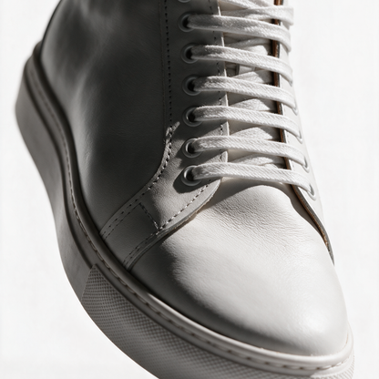 Sneakers Uomo in Pelle - Bianco - Arconero
