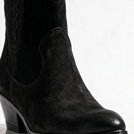 Stivaletti Donna Texani - Nero - Arconero
