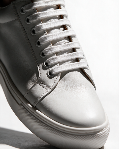 Sneakers Donna in Pelle - Bianco - Arconero
