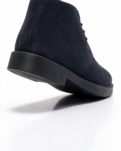 Polacchine in Pelle Scamosciata - Blu - Arconero