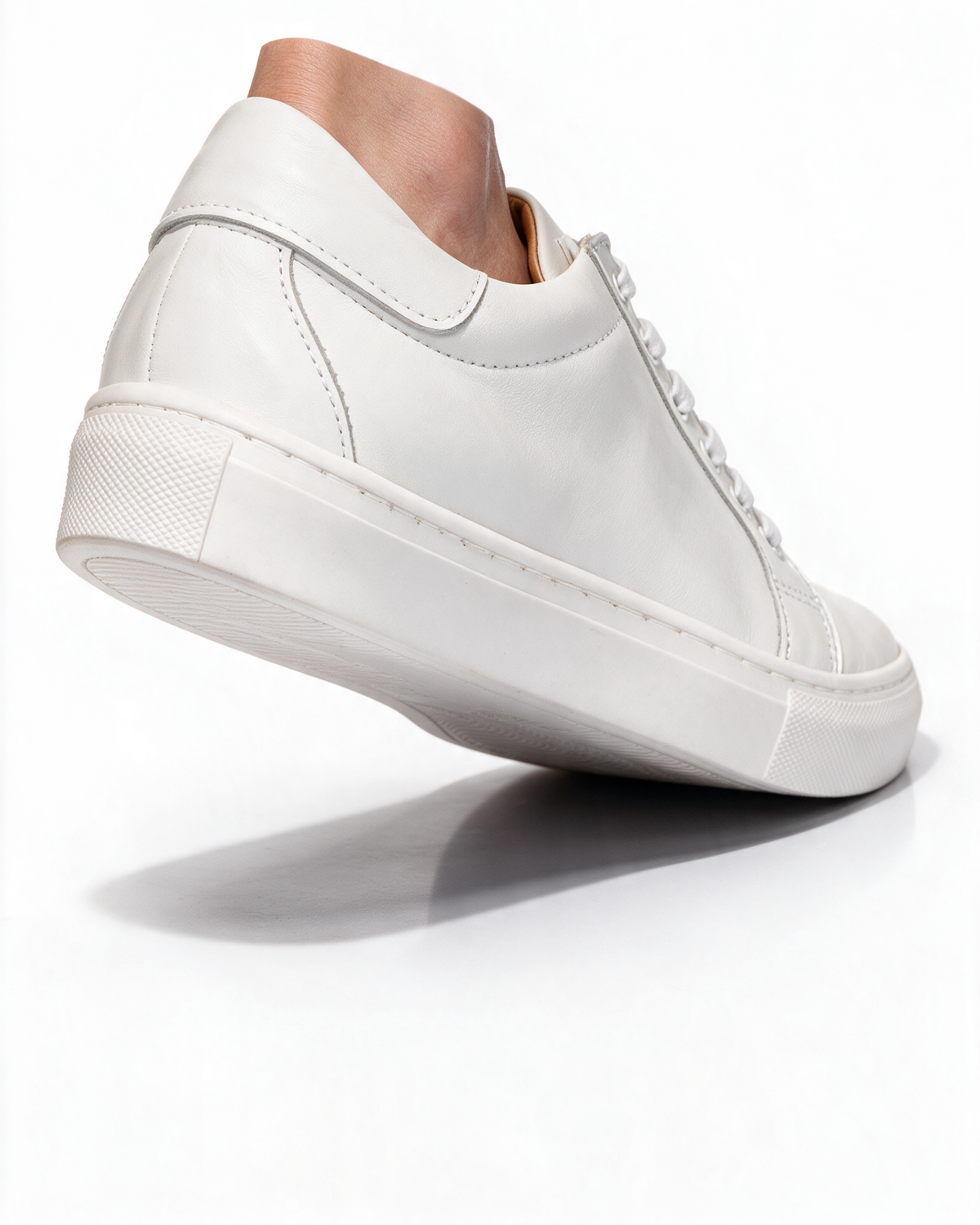Sneakers Donna in Pelle - Bianco - Arconero