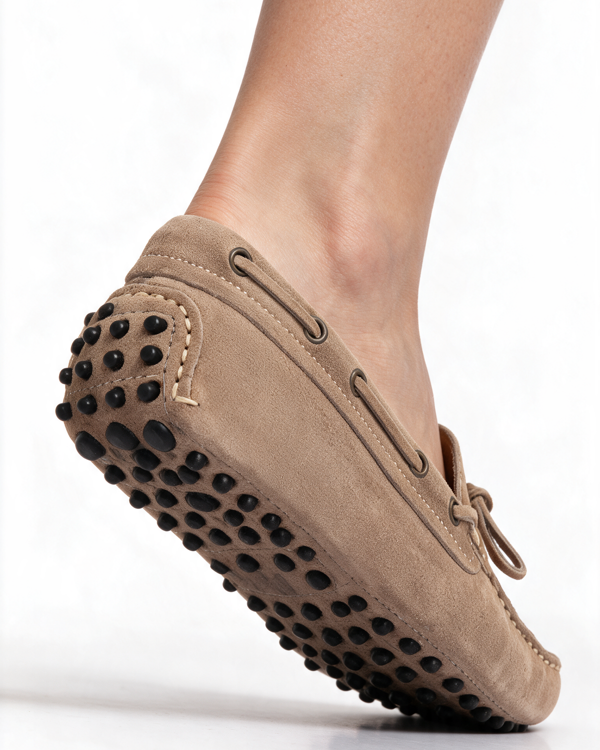 Laccetti Donna in camoscio - Taupe - Arconero