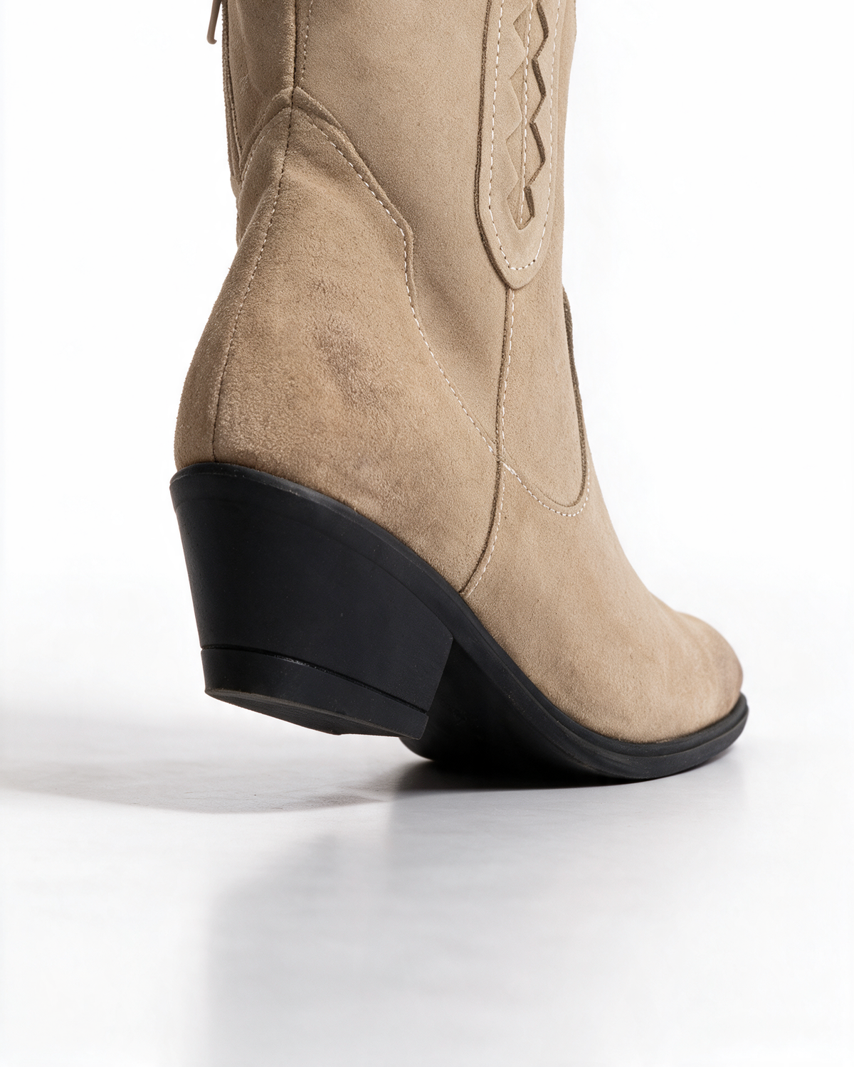 Stivaletti Donna Texani - Taupe - Arconero