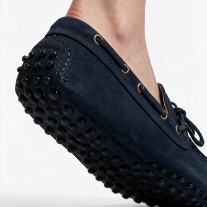 Laccetti Donna in camoscio - Blu - Arconero
