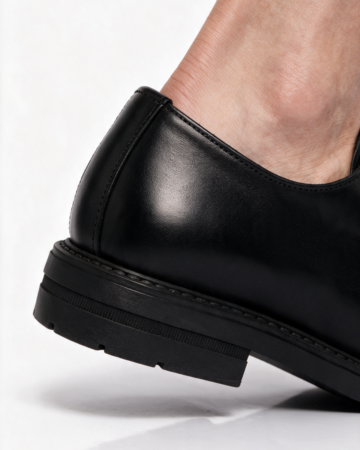 Stringate Derby in Pelle - Nero - Arconero