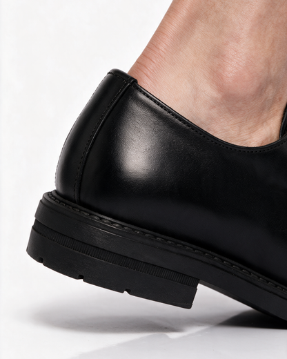 Stringate Derby in Pelle - Nero - Arconero