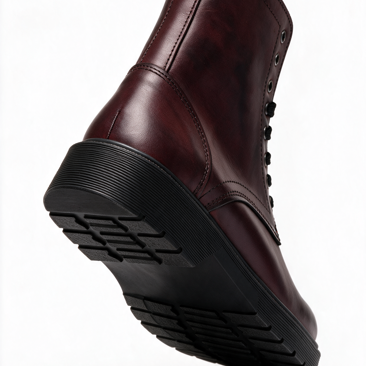 Stivaletti Donna in Pelle - Bordeaux - Arconero