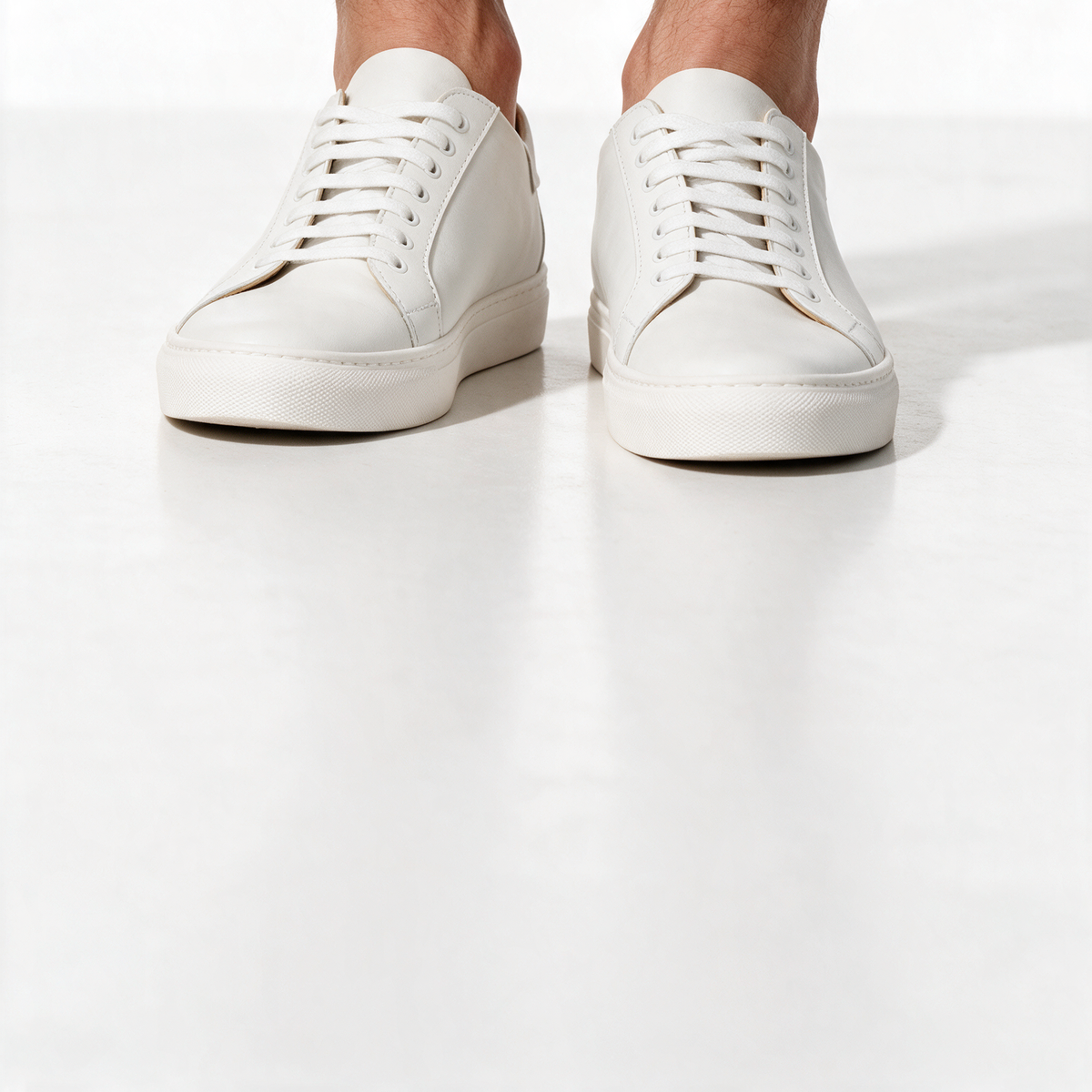 Sneakers Uomo in Pelle - Bianco - Arconero