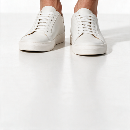Sneakers Uomo in Pelle - Bianco - Arconero