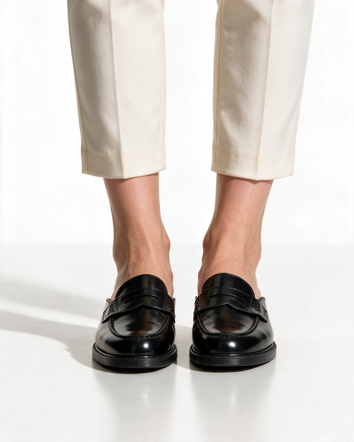Mocassino Sabò Bendina in pelle nero - Donna - Arconero