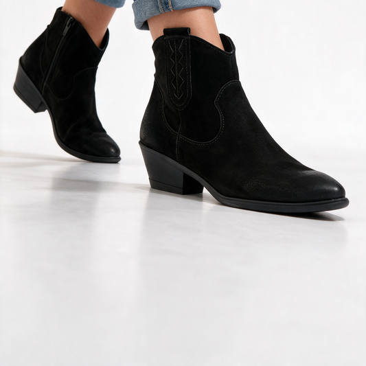Stivaletti Donna Texani - Nero - Arconero