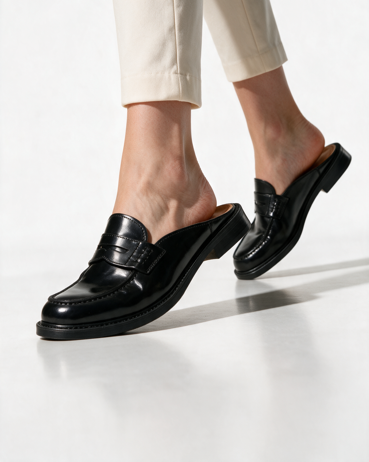 Mocassino Sabò Bendina in pelle nero - Donna - Arconero